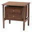 Table de chevet 2 tiroirs Caasi
