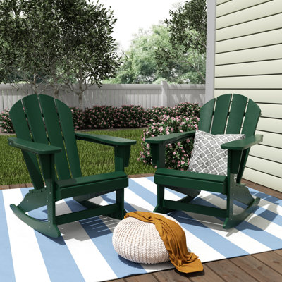 Laguna Rocking Outdoor Adirondack Chair