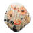 Sculpture abstraite en forme de nébuleuse Peach Blossoming Abstractions I - Abstract Botanicals-110503322