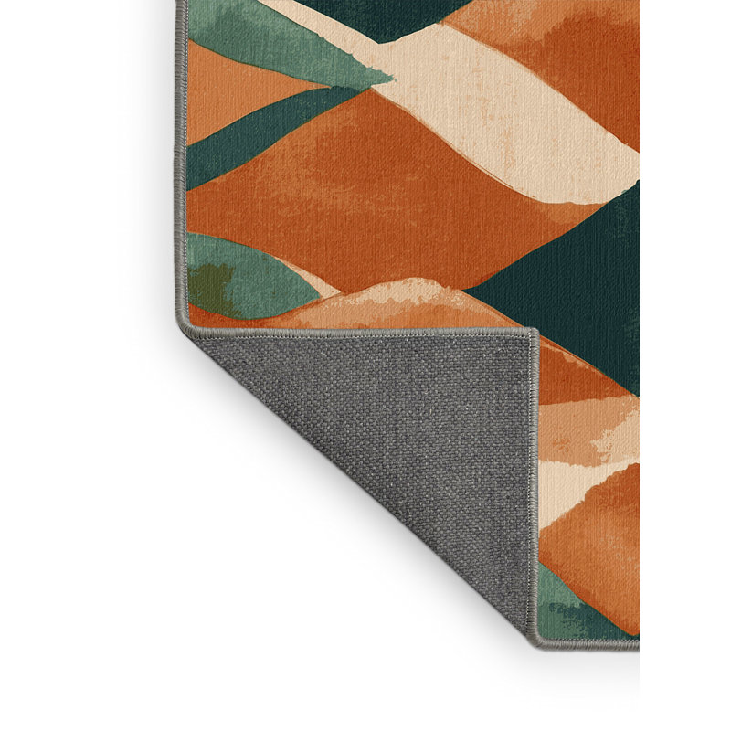 Cerulean Shadows Rug, Round 8'