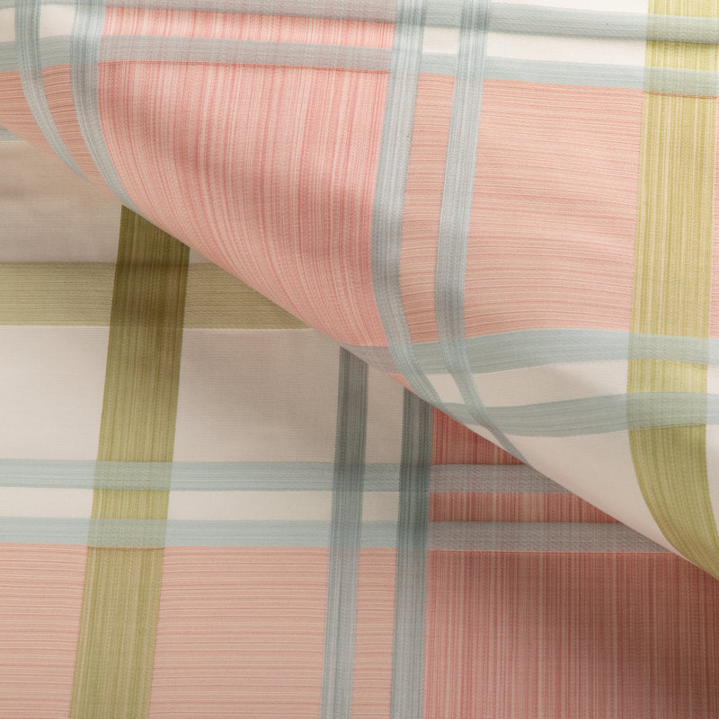 Davies Plaid, Petal/Kiwi