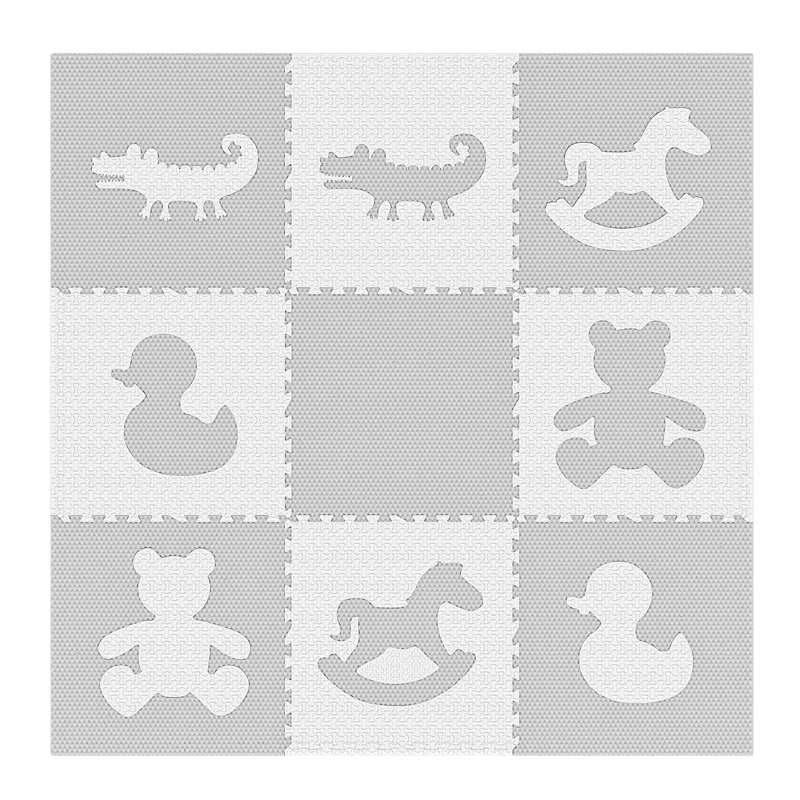 Jeu en mousse à bébé avec puzzle