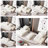 Modern Oversized Modular Sectional Sofa with Ottoman-1677345629