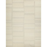 Tero Hand Tufted New Zealand Wool Cream/Ivory Area Rug