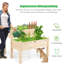 Wood Elevated Planter