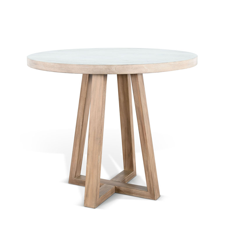 Table de salle à manger Rowan, H 48 po x L 48 po x l 42 po