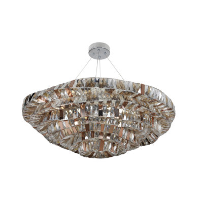 Lustre en chrome Gehry 21 LT Allegri