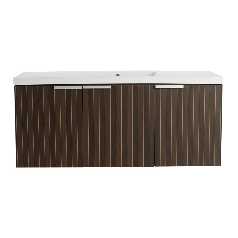 Meuble-lavabo de 48 po avec lavabo en résine