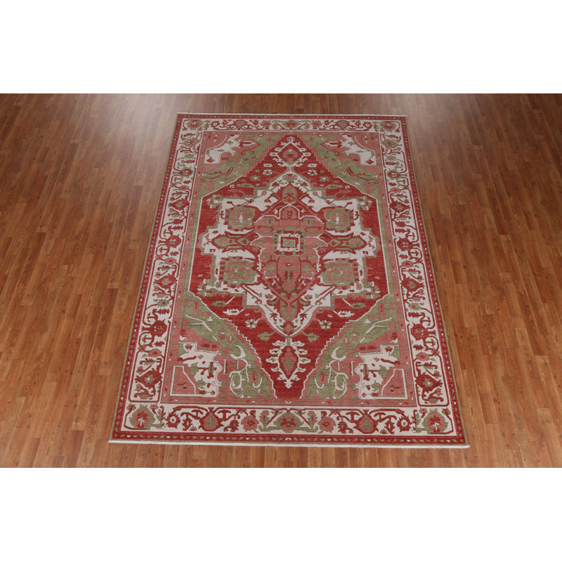 One-of-a-Kind 7' X 9'9" Wool Area Rug in Red