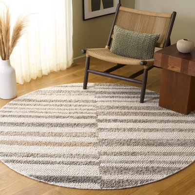 Natura 231 tissé à la main 60% laine; 30% de fil pour animaux de compagnie; Tapis abstrait 10% coton