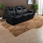 Fauteuil inclinable réglable de qualité supérieure, cuir fleur, confort moderne