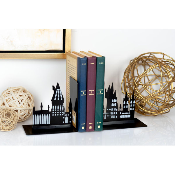 Harry Potter Hogwarts Wood Block Decor - Harry Potter Decoration  to Hang or Display on a Shelf, Dresser or Desk : Home & Kitchen