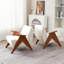 69.9Cm Wide Chenille Armchair-1658030736