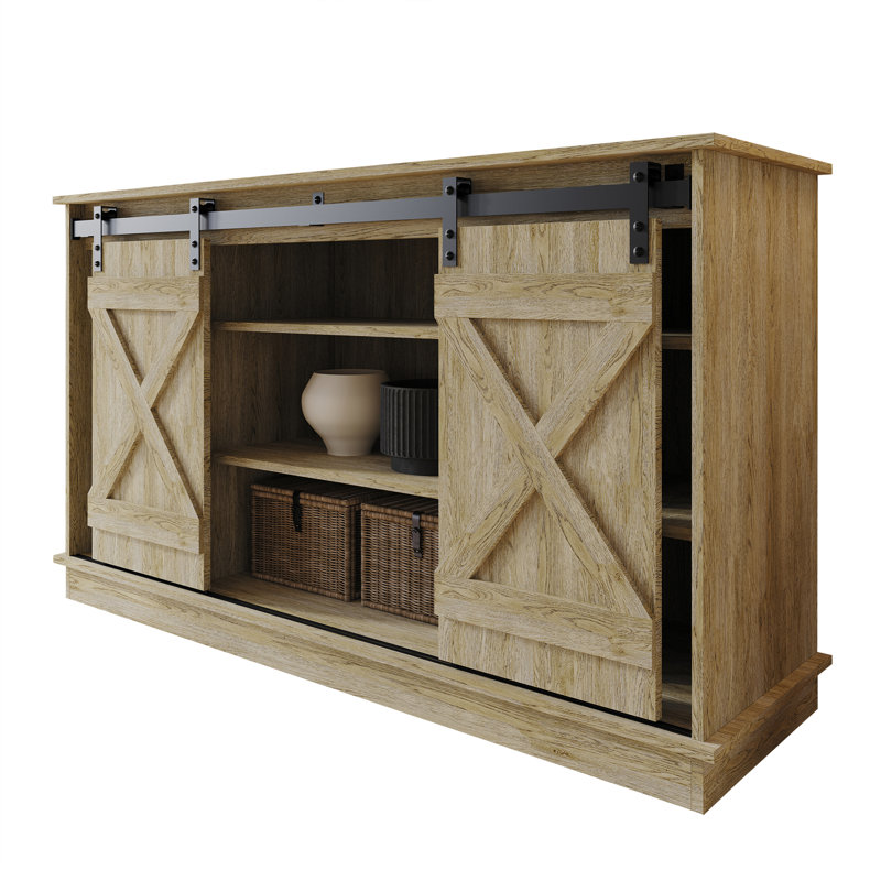 Vironika 54.33'' Sideboard, Sanremo Light Oak