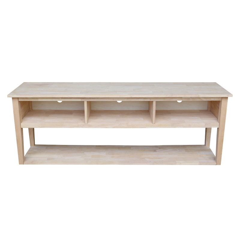 Aarabi Unfinished TV Stand for TVs up to 78"