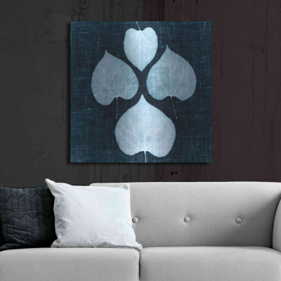 Art luxueux «Leaves On Linen IV» par Debra Van S «Leaves On Linen IV» par Debra Van Swearingen