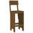 Ayron Brayden Studio Bar Set with Wood Frame and Solid Wood Outer Material-698472487