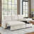 78.5" Sleeper Sofa Bed Reversible Sectional Couch with Storage Chaise and Side storage-950687368