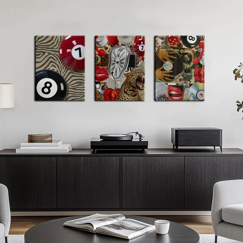 3 Piece Wrapped Canvas Print
