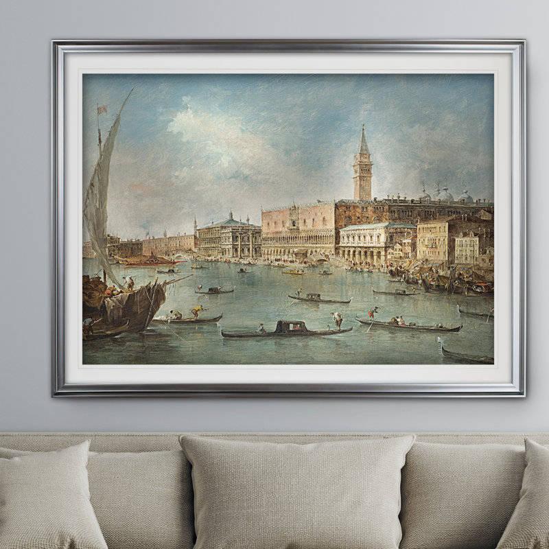 « the doge palace », impression, Argent, H 31 po x l 43 po x P 1,5 po