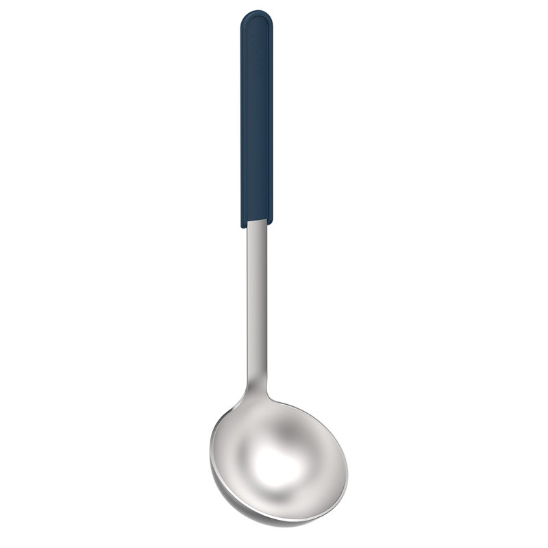 Mepal Stainless Steel Ladle Chef It 32cm - Navy, Green
