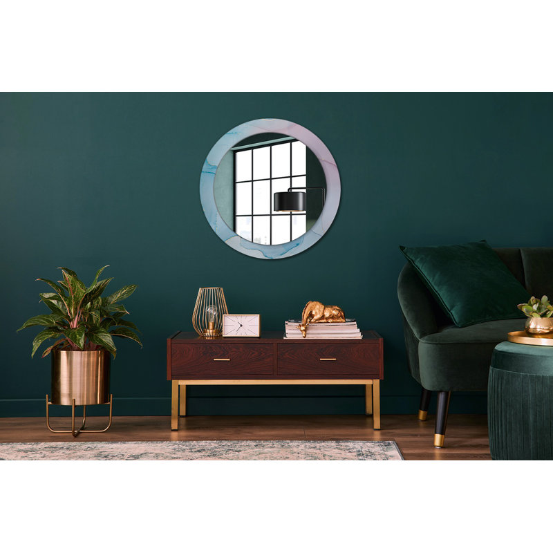 Huldar Glass Flat Wall Mirror