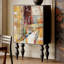 Cabinet français à motifs d'art abstrait français