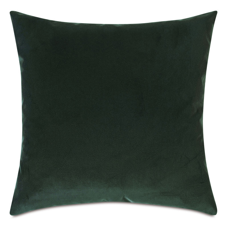 Housse et insert de coussin carré Uma, Émeraude