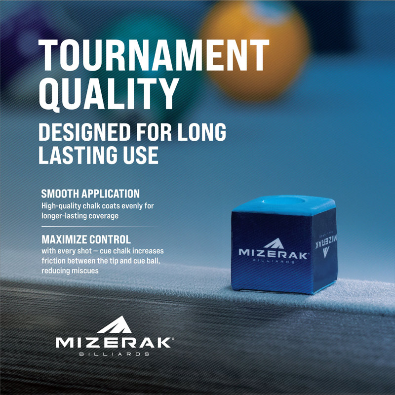 Mizerak Cue Chalk - 6 Pack
