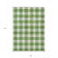 Tapis d'intérieur lavable à carreaux vert 3 pi x 5 pi HomeRoots