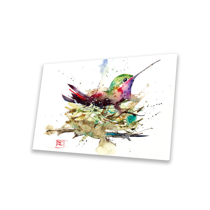 «Hummer in Nest» par Dean Crouser - impression non encadrée