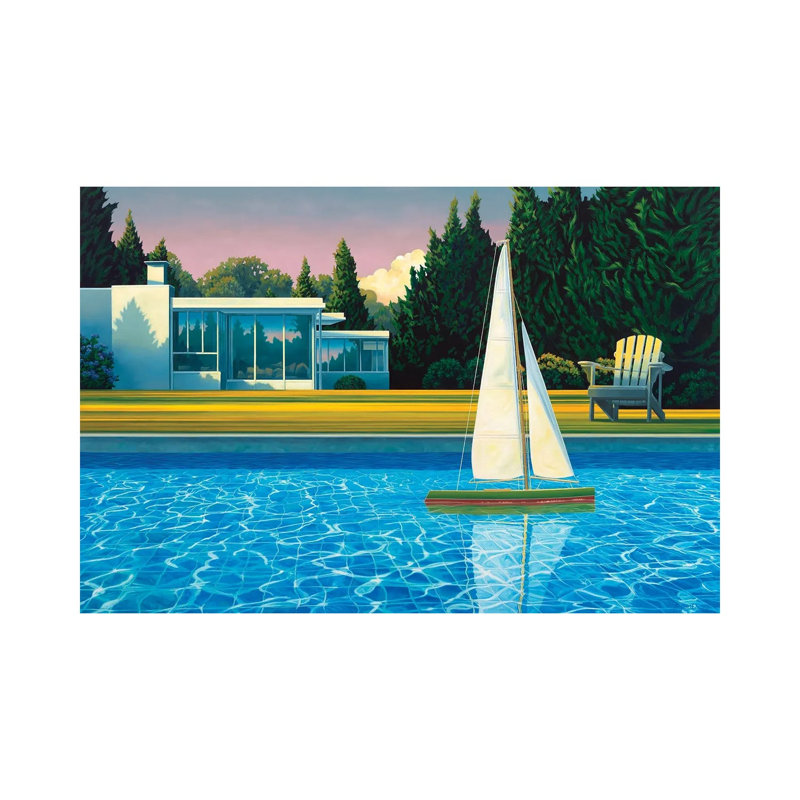 Shimmer by Ross Jones - Wrapped Canvas Print, 66.04 cm H x 45.72 cm W x 3.175 cm D