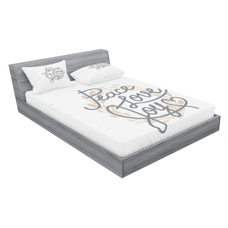 Microfiber Sheet Set, Full Sheet Set with Fitted Sheet