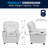 Contemporary Kids Recliner with Cup Holder-56801118