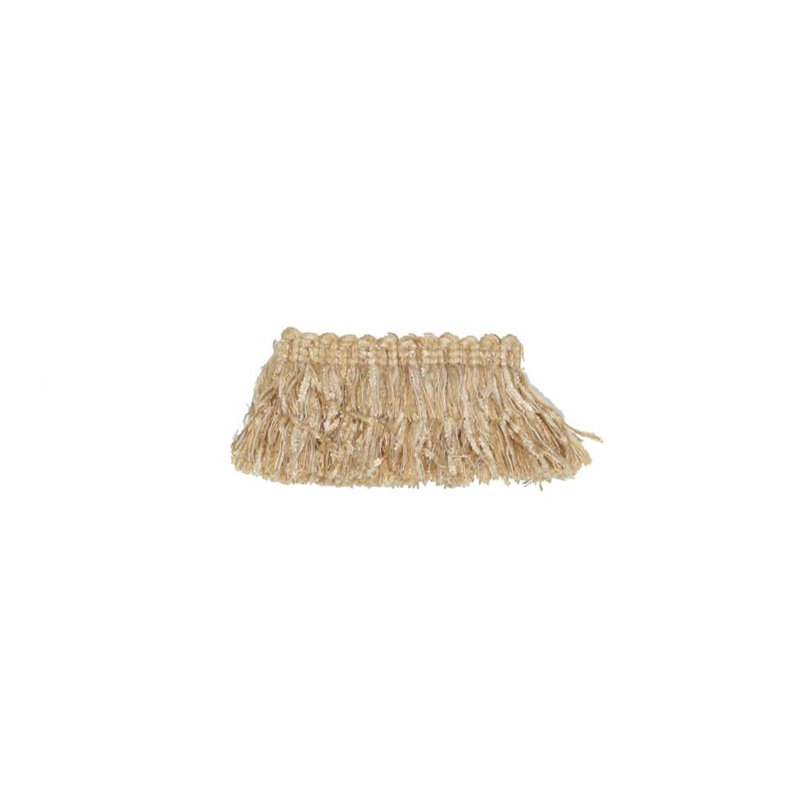 Tissu frange Surfside, Moka