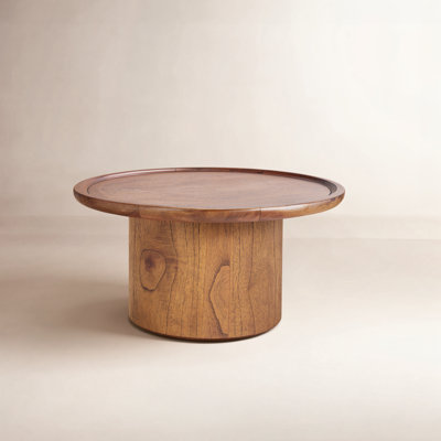 Acadia 28" W Pedestal Coffee Table