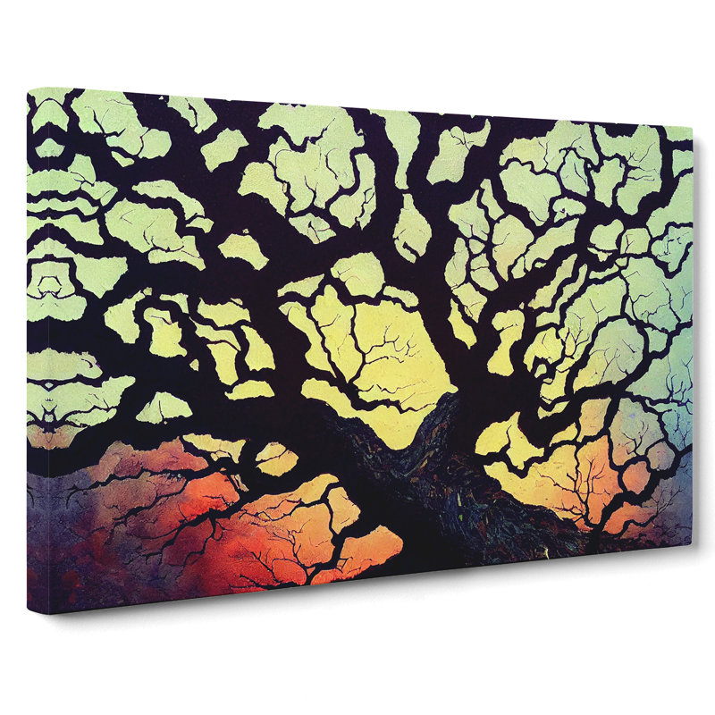 Sumptuous Oak Tree - Wrapped Canvas, 40cm H x 60cm W x 3cm D