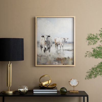 ANIMALS Series CCXC Framed Print - Solid Wood