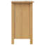 46cm W Solid Wood Bedside Table-1102440058