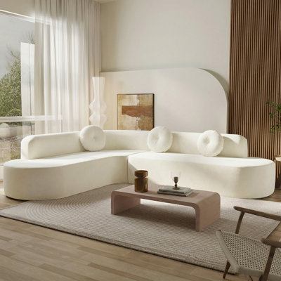 Salvatore Boneless 122 Inch Wide Extra Large Four Seater Sectional