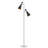 Uniontown 61.5'' Chrome Task Floor Lamp