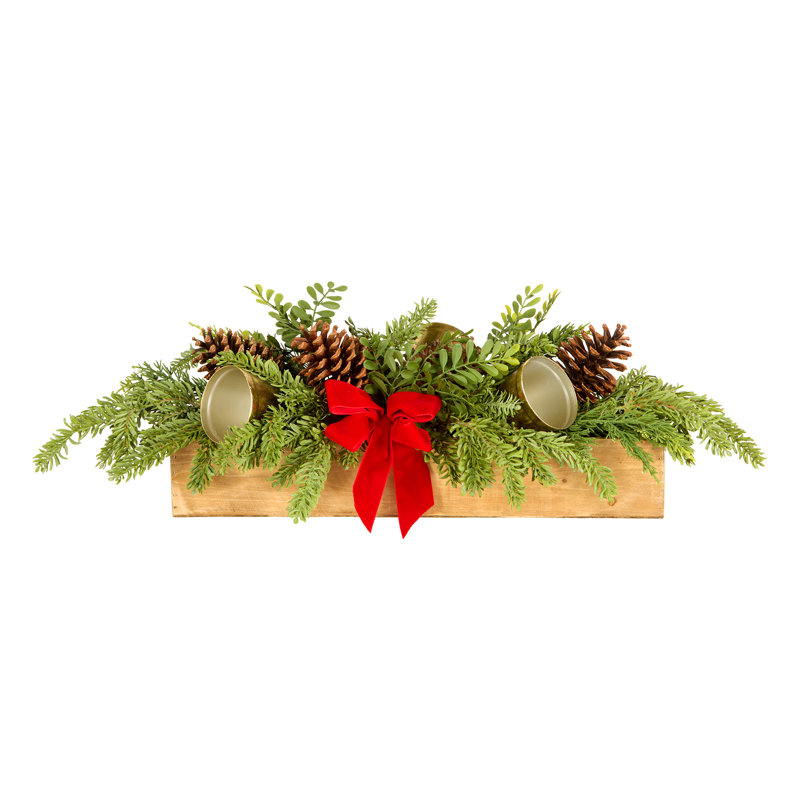 27 po Centre de table Christmas Bells