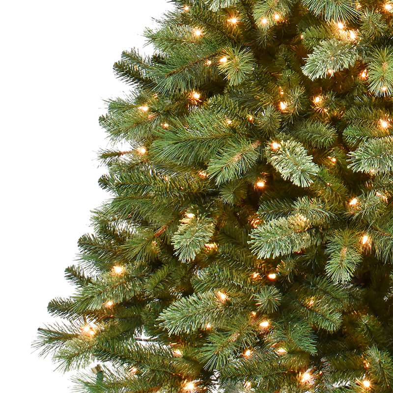 90' Lighted Pine Christmas Tree