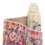 Tapis oriental rose / ivoire / bleu marine / jaune Hagberg-1179254478