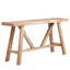 Console en bois à structure en A Farmhouse, 58,5 po