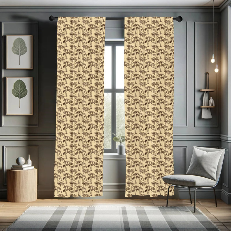 Room Darkening Sliding Panel Pair, 28" x 95"