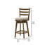 Tabouret en bois massif Pharris-1289820677