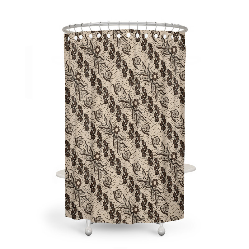 Rideau de douche Diagonal, H 72 po x l 70 po