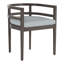 Santa Barbara Aluminum Patio Dining Armchair with Cushion-83260014-93663910