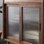 Buffet de rangement simple et moderne en bois massif